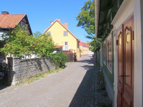 Visby city wall/fortress.